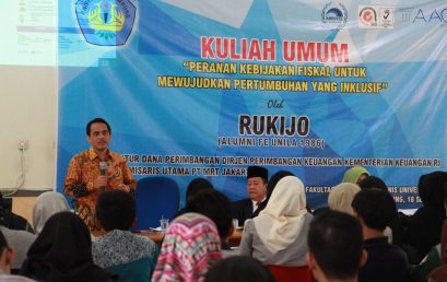Plt. Komisaris Utama PT. MRT Indonesia Beri Kuliah Umum