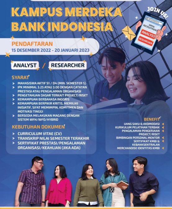 Rekrutmen Kampus Merdeka Bank Indonesia