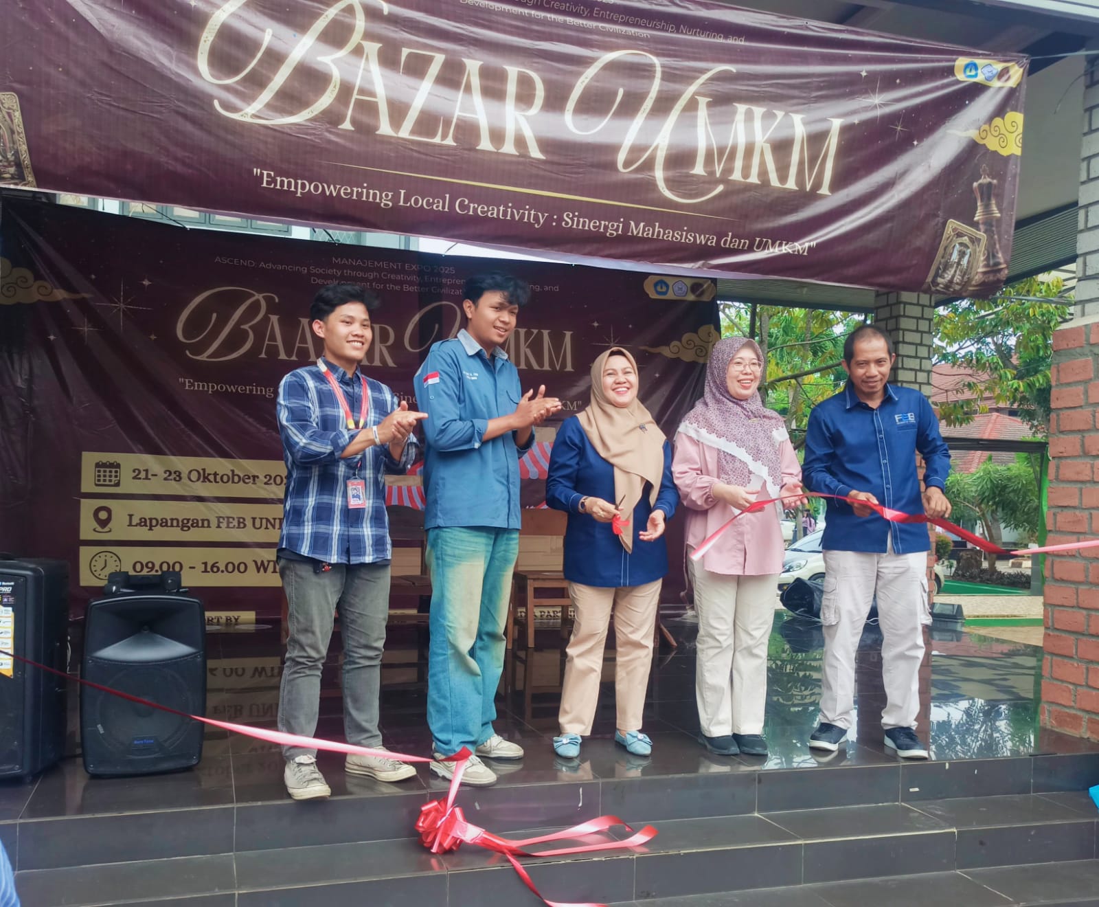 HMJ Manajemen FEB Unila Gelar Bazar UMKM Mahasiswa Dukung Semangat Wirausaha Muda