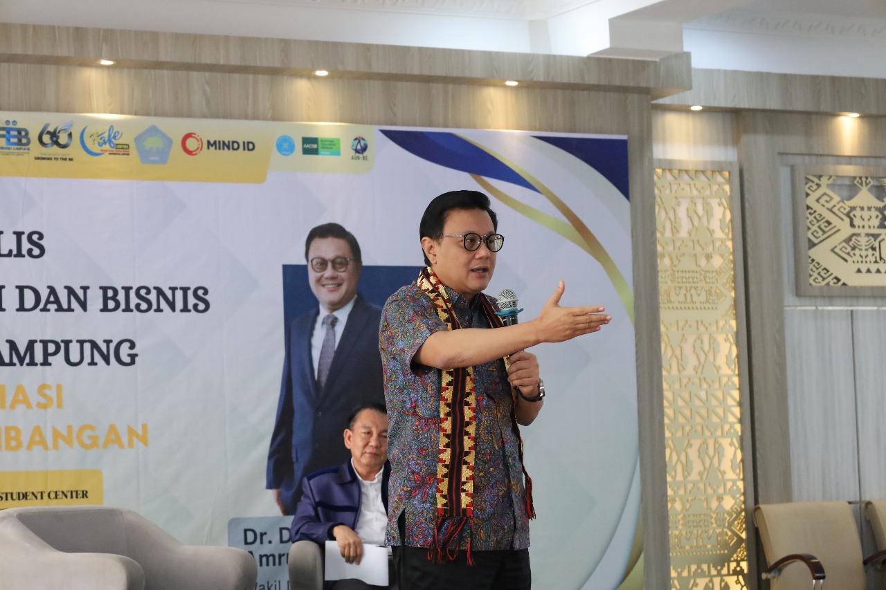 Seminar Nasional Dies Natalis ke-60: FEB Unila Soroti Transformasi Industri Pertambangan untuk Masa Depan Ekonomi Berkelanjutan