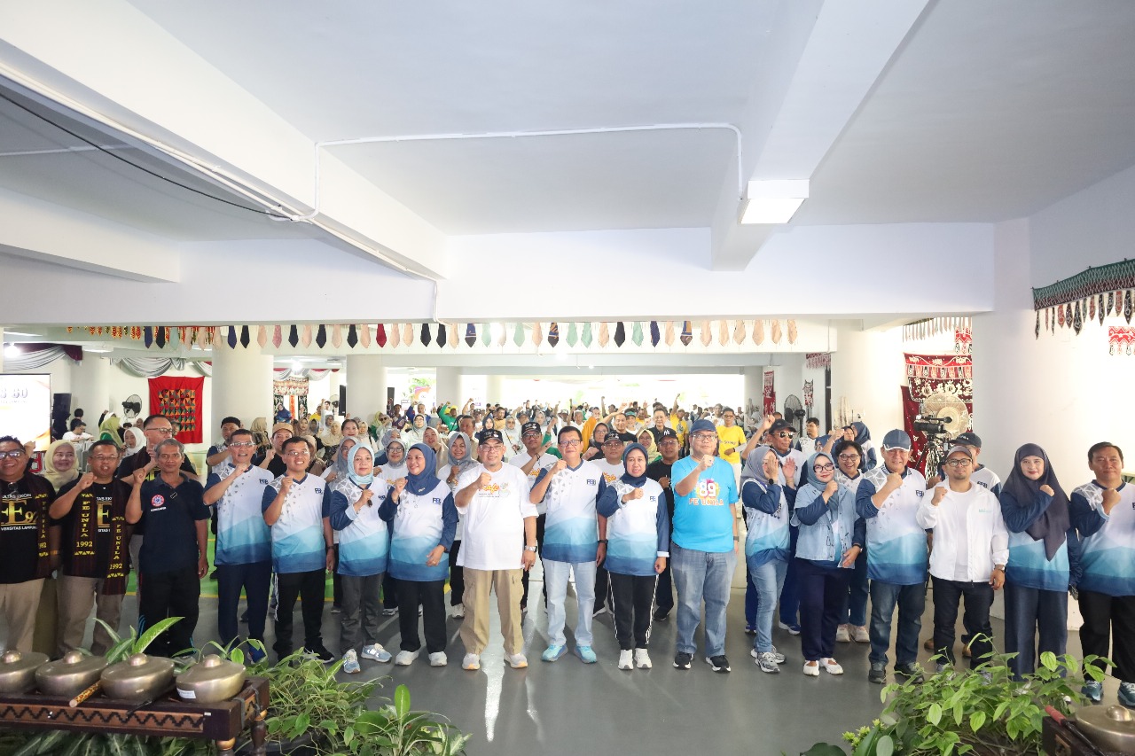 FEB Unila Rayakan Puncak Dies Natalis ke-60, Gaungkan Semangat “The Mighty Sixty, Growing To The Best”