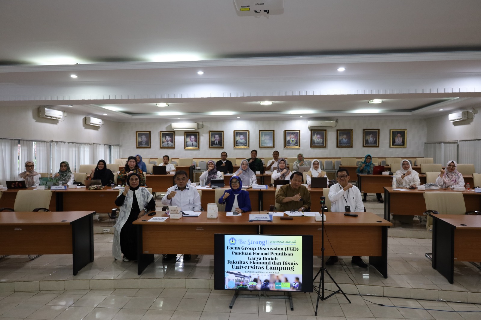 FGD Panduan Format Penulisan Karya Ilmiah FEB Unila Perkuat Standarisasi Akademik