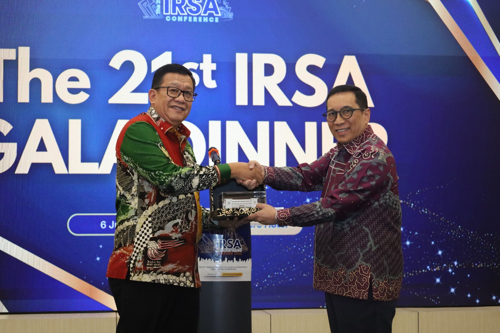 Building Stronger Partnerships, Shaping Indonesia’s Future: FEB Unila Hosts the 21st IRSA Gala Dinner