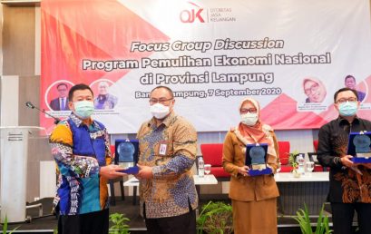 FGD OJK “National Economic Recovery Program in Lampung Province”
