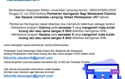 Pengumuman Archives Page 2 Of 14 Faculty Of Economics And Business The University Of Lampung